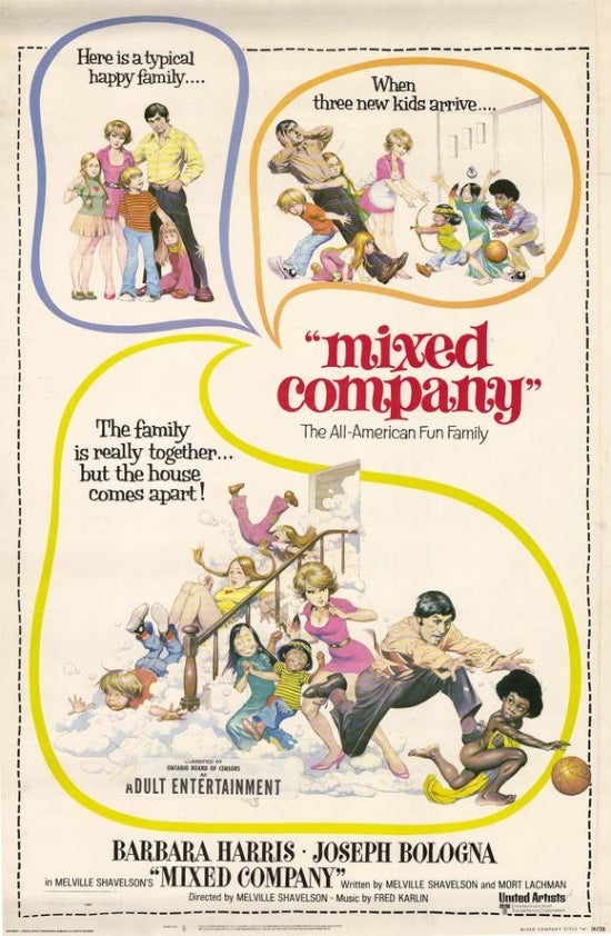 Mixed Company Movie Poster Print showcasing vibrant design and colors.