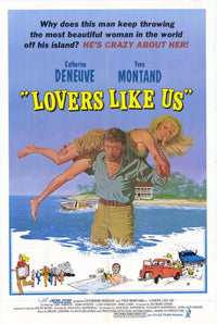 Lovers Like Us Movie Poster Print showcasing romantic cinema art.