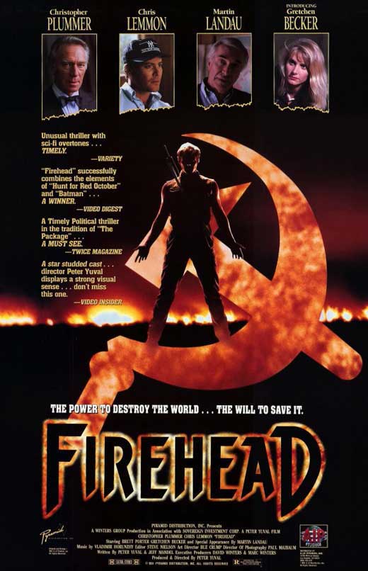 Firehead Movie Poster Print showcasing cinematic artwork.