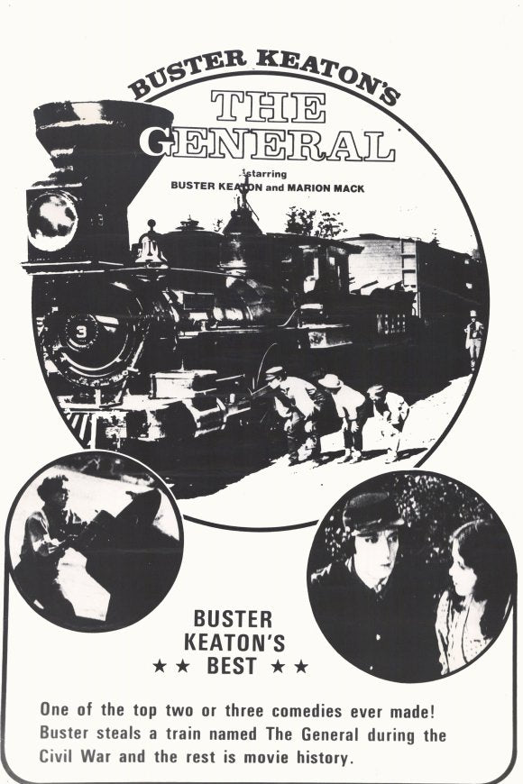 The General Movie Poster Print showcasing classic cinema art.