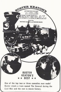 The General Movie Poster Print showcasing classic cinema art.