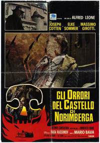 Baron Blood Movie Poster Print showcasing classic horror art
