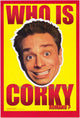 Corky Romano Movie Poster Print featuring vibrant colors and humorous design.