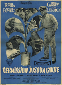 Mister Roberts Movie Poster Print showcasing classic film art.