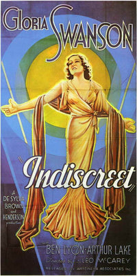 Indiscreet Movie Poster Print showcasing classic cinema art.