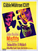The Misfits Movie Poster Print featuring classic film imagery.