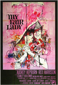 My Fair Lady Movie Poster Print showcasing classic film art.