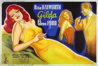 Gilda Movie Poster Print featuring iconic film art.