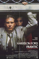 Frantic Movie Poster Print showcasing classic thriller artwork.