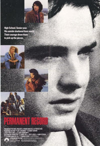 Permanent Record Movie Poster Print showcasing cinematic art.
