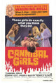 Cannibal Girls Movie Poster Print featuring iconic horror imagery.