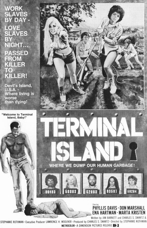 Terminal Island Movie Poster Print showcasing classic film art.