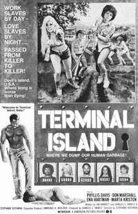 Terminal Island Movie Poster Print showcasing classic film art.