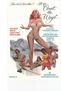 Let Me Count the Ways Movie Poster Print showcasing cinematic art.