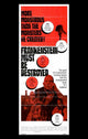 Frankenstein Must Be Destroyed Movie Poster Print featuring classic horror theme.