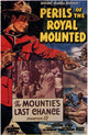 Perils of the Royal Mounted Movie Poster Print showcasing vintage cinema art.