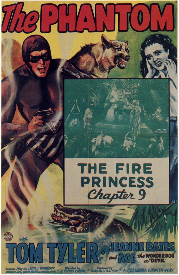 The Phantom Movie Poster Print showcasing classic film artwork