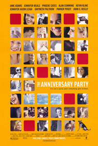 The Anniversary Party Movie Poster Print showcasing vibrant colors and details.