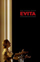 Evita Movie Poster Print showcasing iconic musical artwork.