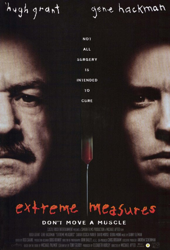 Extreme Measures Movie Poster Print showcasing cinematic art.