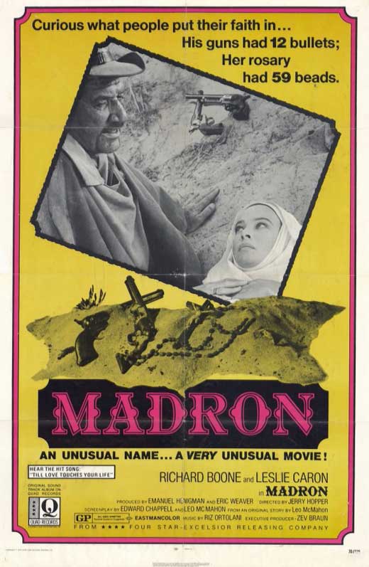 Madron Movie Poster Print showcasing classic film art.