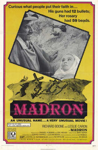 Madron Movie Poster Print showcasing classic film art.