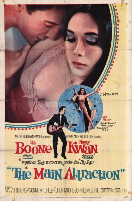The Main Attraction Movie Poster Print showcasing cinematic artwork.