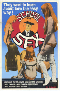 School for Sex Movie Poster Print showcasing classic film art.