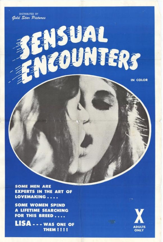 Sensual Encounters Movie Poster Print showcasing romance and intimacy.
