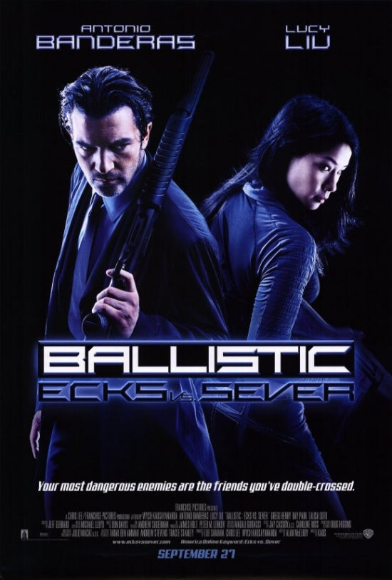 Ballistic Ecks Vs. Sever Movie Poster Print showcasing action film excitement.