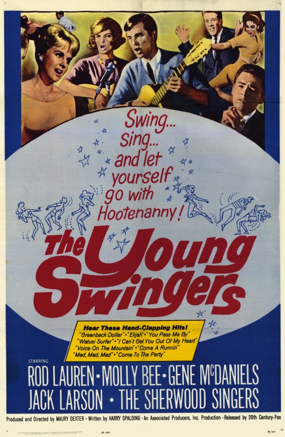 The Young Swingers Movie Poster Print showcasing classic film artwork.