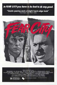 Fear City Movie Poster Print showcasing classic cinematic art.