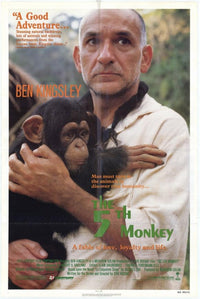 The Fifth Monkey Movie Poster showcasing vibrant colors and striking imagery.