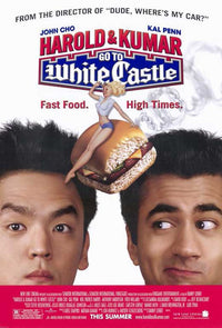 Harold and Kumar Go to White Castle Movie Poster Print 11x17