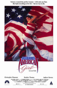 Red Blooded American Girl Movie Poster Print showcasing American cinema.