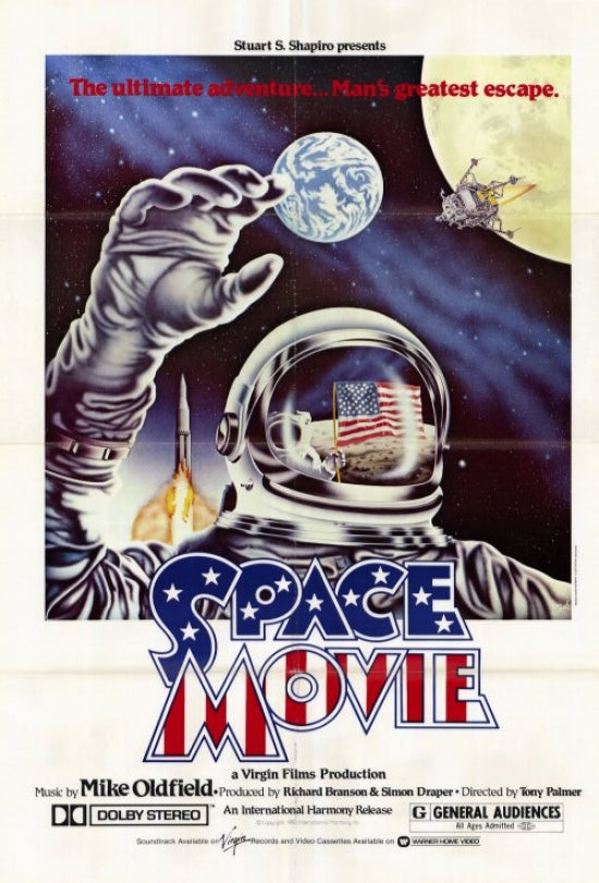 Space Movie Poster featuring cosmic visuals for sci-fi fans.