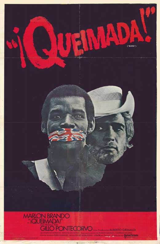 Burn! Movie Poster Print showcasing classic film artwork.