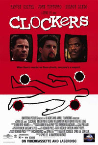 Clockers Movie Poster Print showcasing cinematic art.