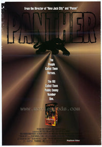 Panther Movie Poster Print showcasing vibrant artwork for movie lovers.