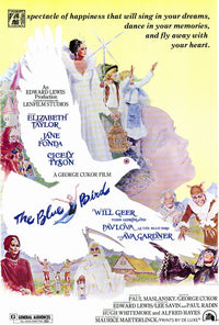 The Blue Bird Movie Poster Print showcasing vibrant colors and cinematic magic.