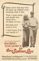 One Summer Love Movie Poster Print showcasing vibrant romance.