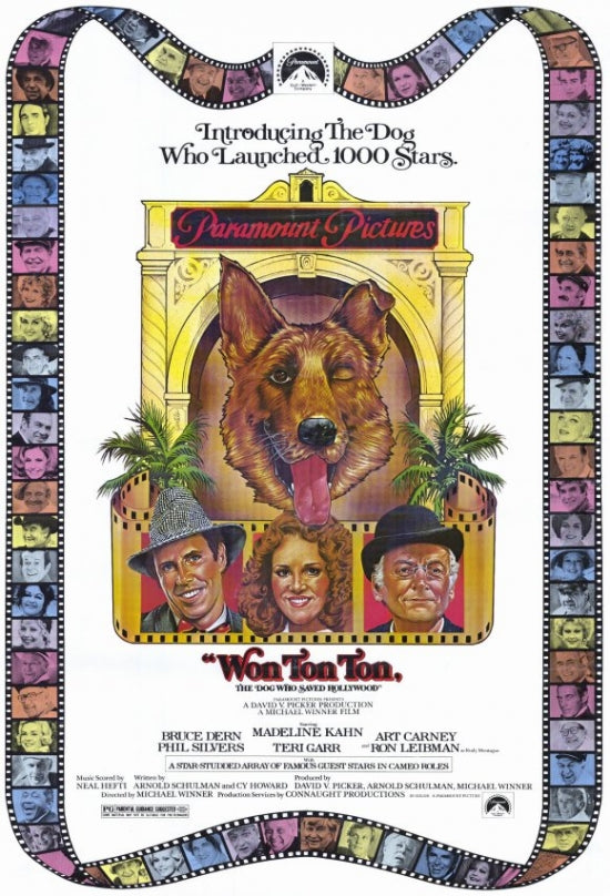 Won Ton Ton: The Dog Who Saved Hollywood Movie Poster featuring classic film charm.