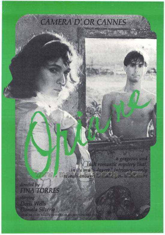 Oriane Movie Poster Print featuring vibrant colors and dynamic imagery.