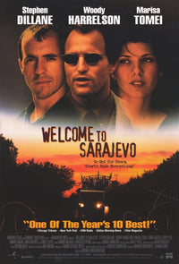 Welcome to Sarajevo Movie Poster Print showcasing dramatic film imagery.