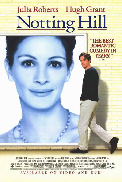 Notting Hill Movie Poster Print (11x17) | Pop Culture Graphics
