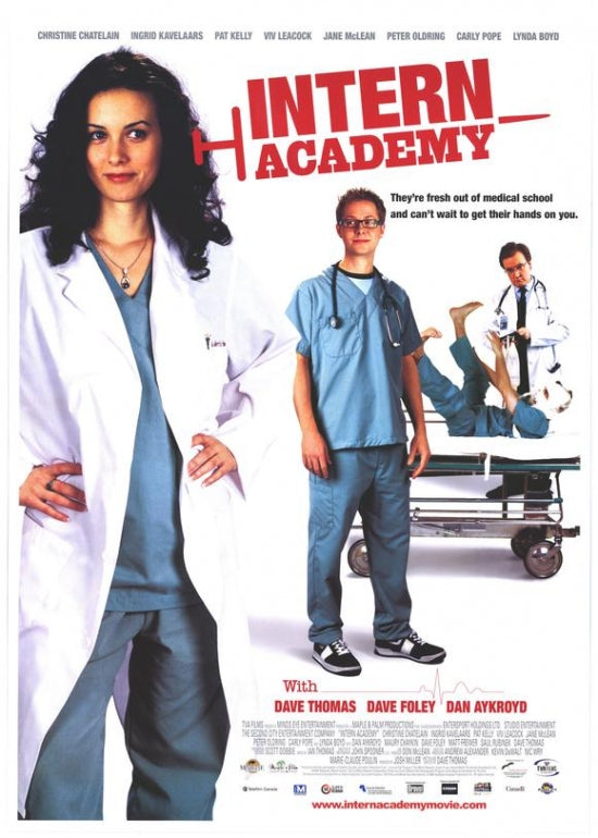 Intern Academy Movie Poster Print showcasing vibrant colors and cinematic theme.