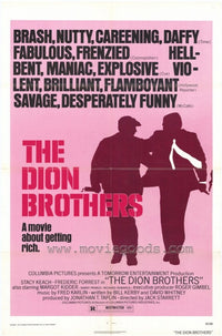 Dion Brothers Movie Poster - Classic Film Art Print