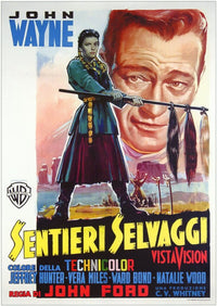 The Searchers Movie Poster Print capturing classic Western cinema.
