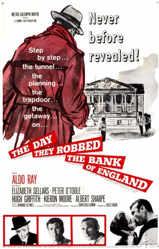 Day They Robbed the Bank of England Movie Poster Print