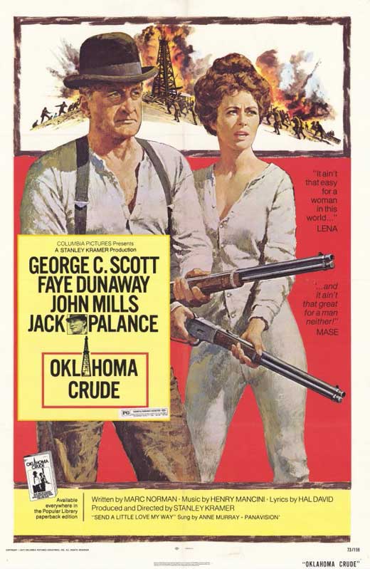 Oklahoma Crude Movie Poster Print showcasing cinematic art.